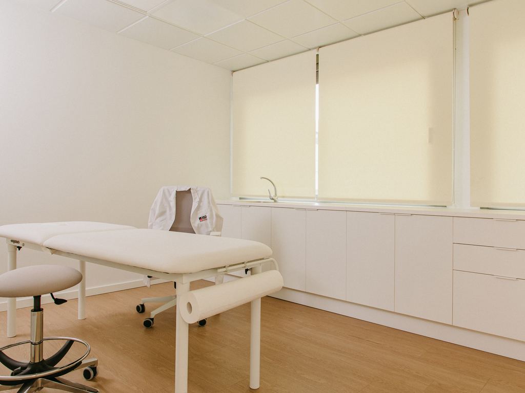 Dermatology examination room