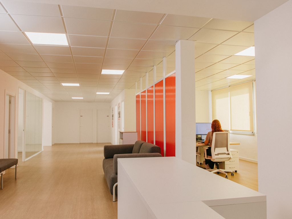 ISD Research reception and work area